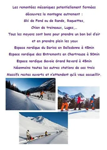 Hébergement de vacances L Orée Du Les Mollettes